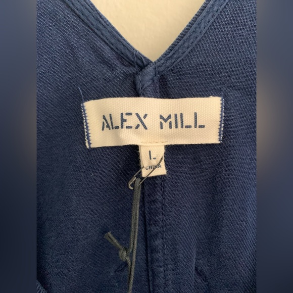 Alex Mill V-neck sleeveless jumpsuit - Picture 5 of 8